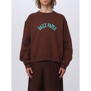NEW Daily Paper Brown Sweatshirt Streetwear Graphic Grunge Indie Alternative